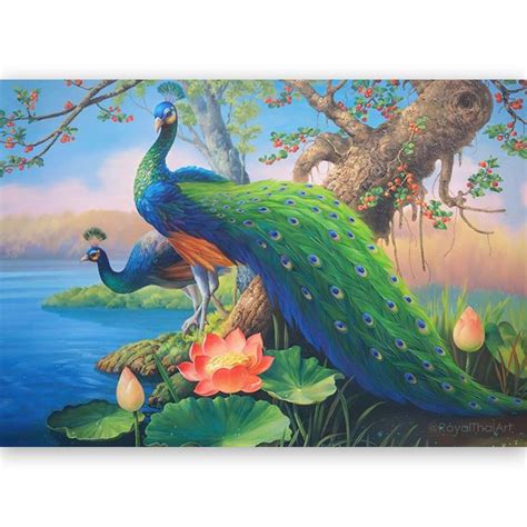 Beautiful Peacock Artwork Paintings For Sale Online Peacock Artwork