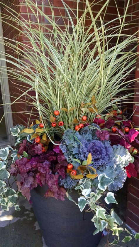 Pin By Patricia Moerles On Fall Containers Garden Plant Pots