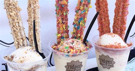 These Epic Ice Cream Sundaes Are Made With Churros And Topped With Cereal