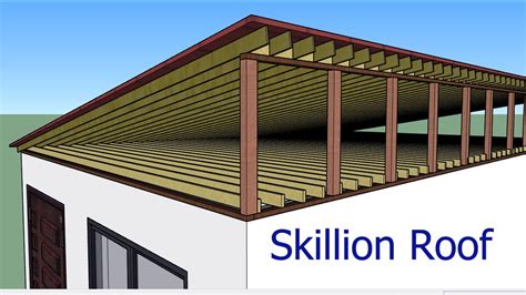 How To Install Skillion Roof Roof Assembly Animation Skillion Roof