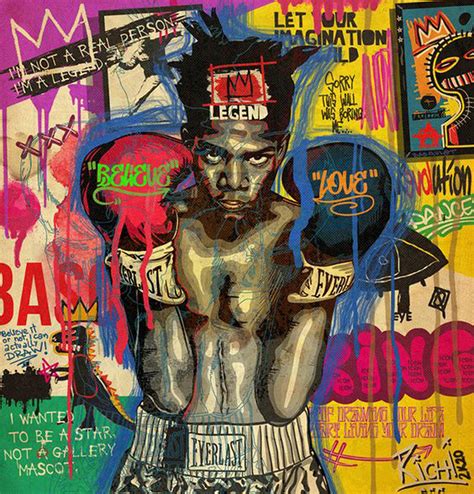 Jean Basquiat Pop Art Potrait Digital Art By Mary Raynor Pixels