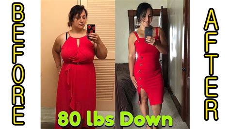 Pound Weight Loss Transformation In Month Before And After