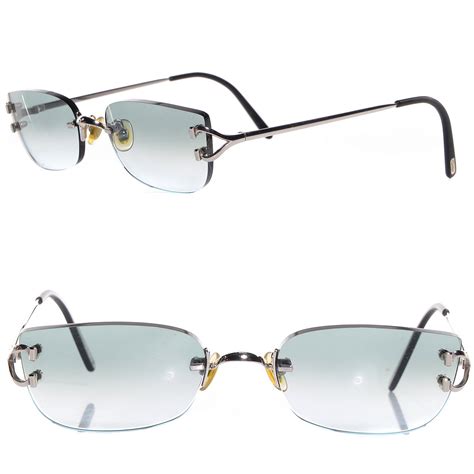 Cartier Rimless Gradient Sunglasses 135 88051