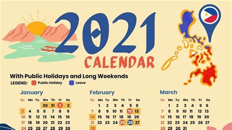 Time And Date Calendar 2021 Philippines Calendario 2021 Coreano
