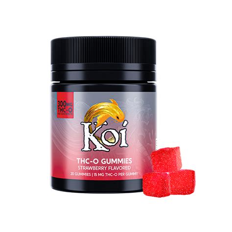 Koi Thc O Gummies Strawberry Coastal Cbd Relief