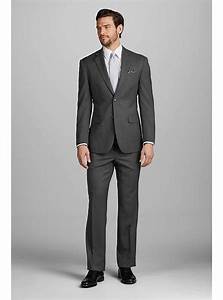 Jos A Bank Tailored Fit Herringbone Suit Big Clearance All