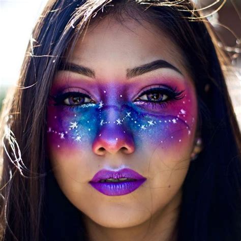 Galaxy Makeup Is The Internets Favourite Halloween Look Макияж в