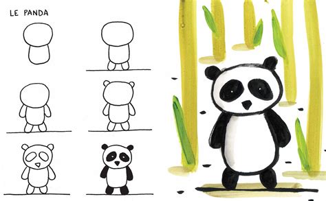 Comment Dessiner Un Panda Comment Dessiner Un Panda Panda Dessin Dessin