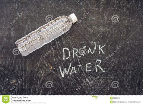 Drink More Water Stay Hydrated Healthy Lifestyle Hydration Stock Photo