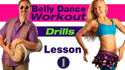 beginner drills lesson 1 belly dance workout jensuya youtube