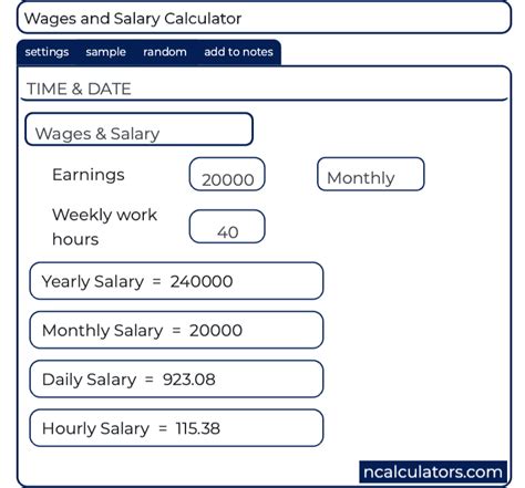 Hourly Income To Annual Salary Conversion Calculator - Mobile Legends