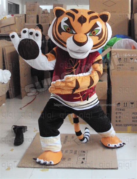 Tigress Tiger Kung Fu Panda Mascot Costume My Xxx Hot Girl