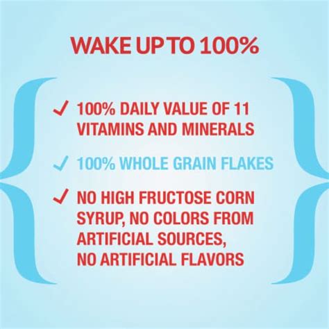 Total Whole Grain Flakes Breakfast Cereal 16 Oz Harris Teeter