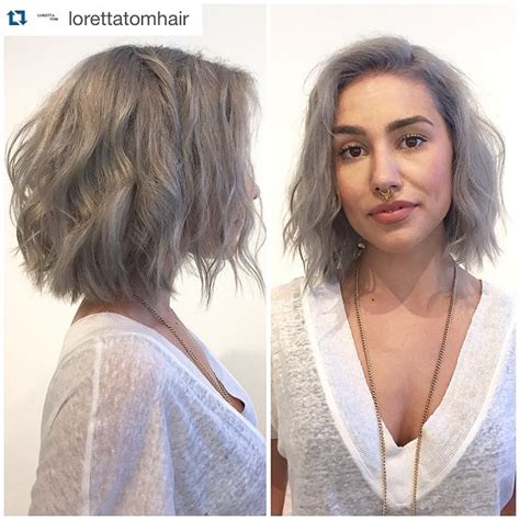 Textured hairstyles for short wavy hair are perfect for women with fine thin hair as well as thick coarse hair. 22 Trendy Messy Bob Hairstyles You May Love to Try ...