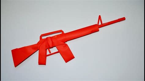 11 80cm M416 Assault Rifle 3d Paper Model Non Firing Papercraft Toy