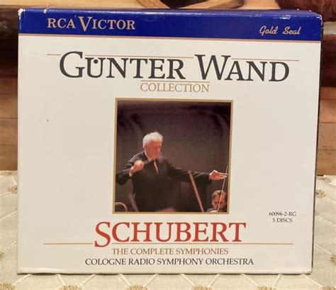 Gunter Wand Collection Franz Schubert The Complete Symphonies Cd