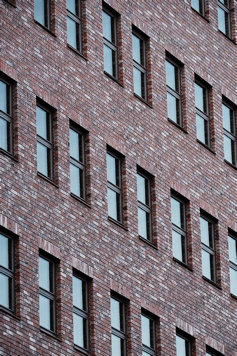 Facade Building Windows Brick Hd Phone Wallpaper Peakpx