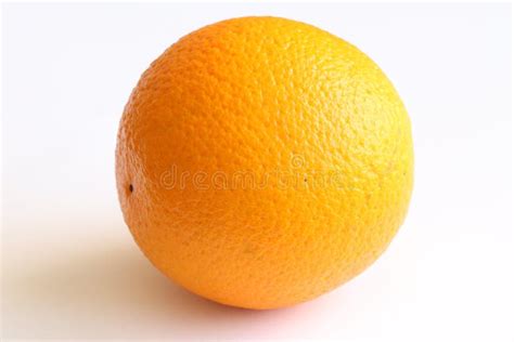 Orange Is A Round Citrus Fruit With An Orange Peel Stock Image Image
