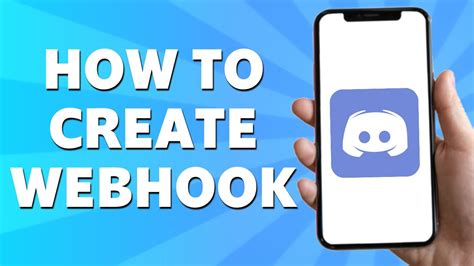How To Create Webhook Discord Pc Mobile Youtube