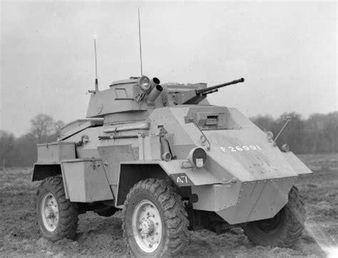 Photo Humber Mk Ii Armoured Car 11 Mar 1942 Note 15mm Besa Machine