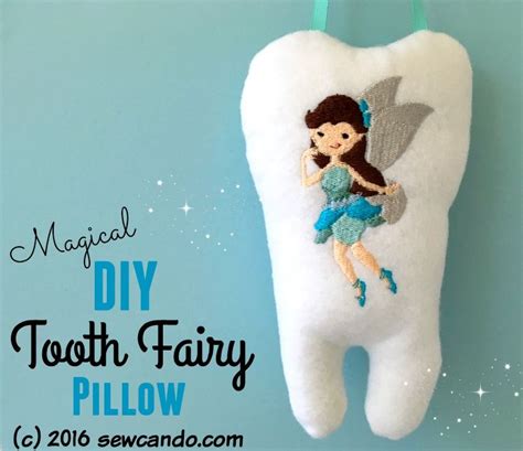Sew Can Do Magical Diy Tooth Fairy Pillow Tutorial