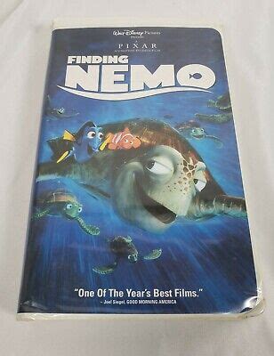 Finding Nemo Vhs Disney Clamshell Ebay