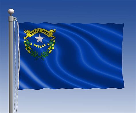 Nevada State Flag - WorldAtlas.com