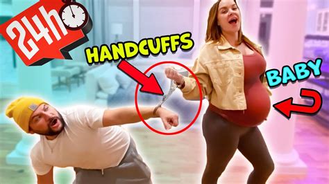 24hrs handcuffed to my pregnant wife youtube