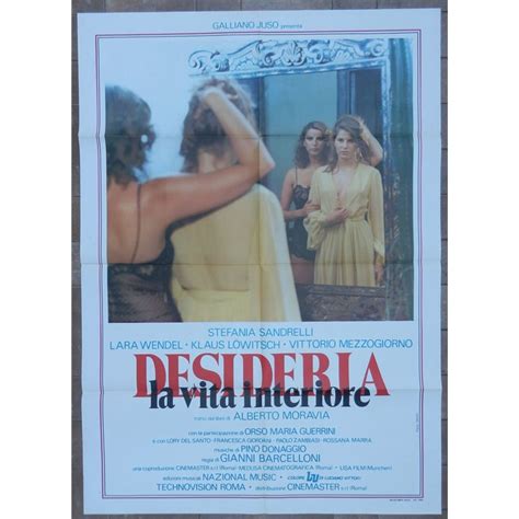 Desideria La Vita Interiore Manifesto Cinematografico Originale 2f