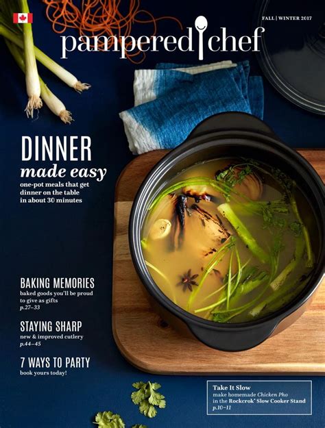 Fall/Winter 2017 Catalog - Canada | Pampered chef catalog, Pampered ...