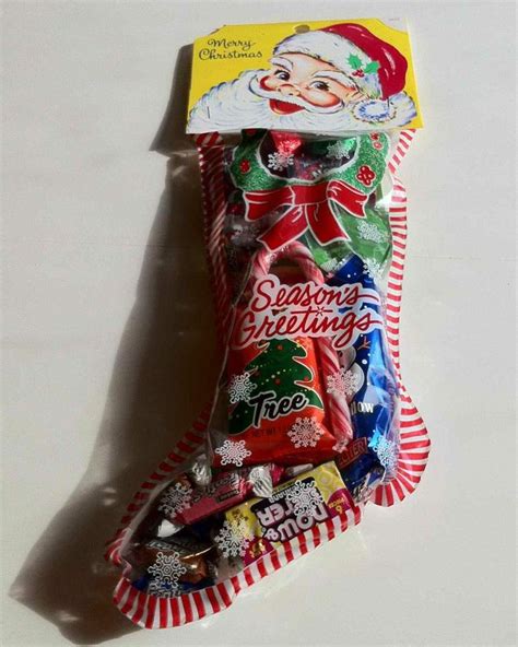 Crazy candy & chocolate corner. Candy Filled Christmas Stocking with 30 pieces of retro candy and some Christmas candy. These ...