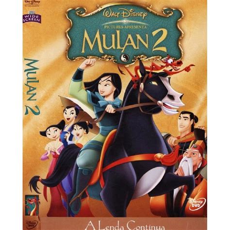 Dvd Mulan 2 A Lenda Continua 2004 Walt Disney Submarino