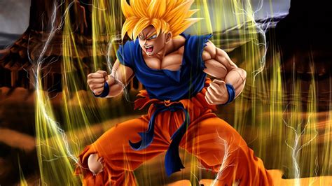 Goku 3d Wallpapers Top Free Goku 3d Backgrounds Wallpaperaccess