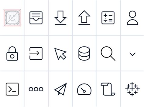 System Icons 24x24 By Franco Chan On Dribbble