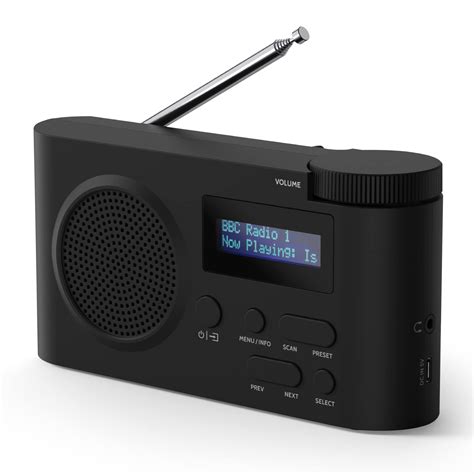 Dabdab And Fm Radio I Box Anthem Portable Dab Radio With Dynamic Range