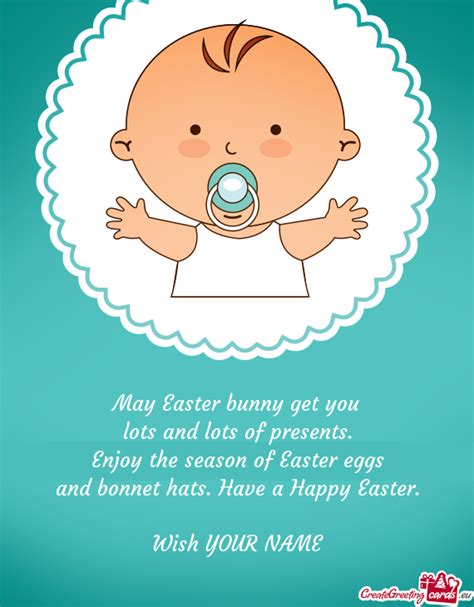 May Easter Bunny Get You Lots And Lots Of Presents Free Cards