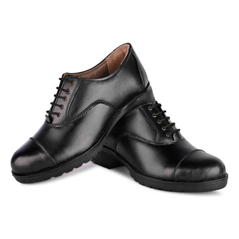 Indian Navy Black Shoes In 100 Real Leather Uniform Shoes Horex