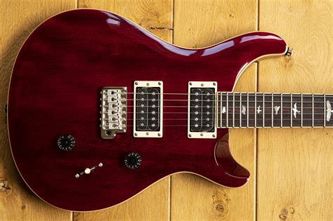 prs se standard 24 vintage cherry electric guitars from reidys home of music uk