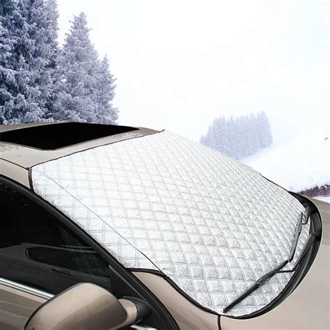 Universal Car Suv Front Windshield Snow Cover Frost Sun Shade