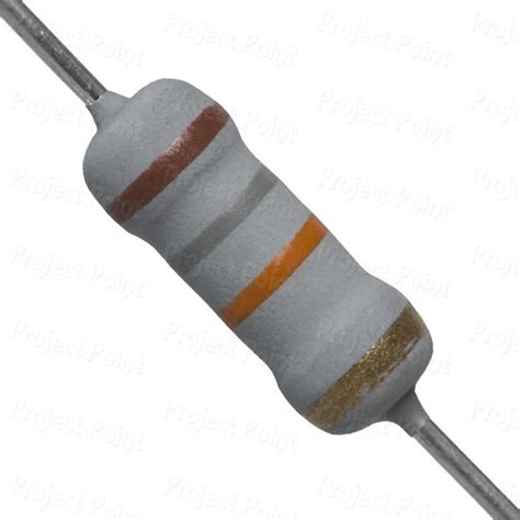 18k Ohm 1w Flameproof Metal Oxide Resistor Mof Mor Rsf 1 Watt
