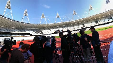 Includes the latest news stories, results, fixtures, video and audio. London 2012 Olympic stadium athletics track unveiled ...