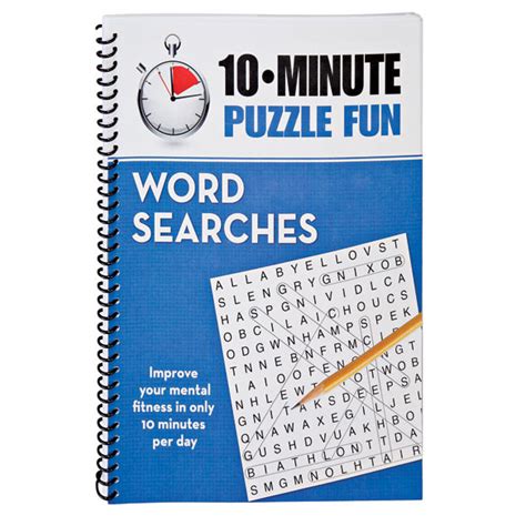 Brain Games 10 Minute Puzzle Fun Word Search Book