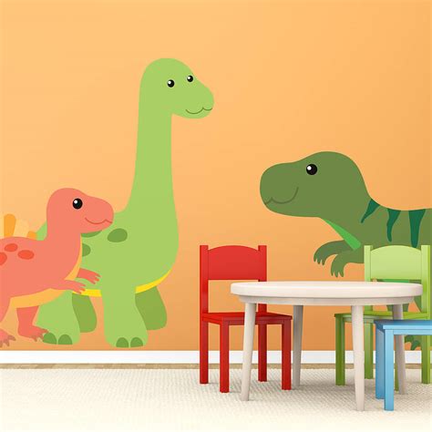 Check spelling or type a new query. Children's Dinosaur Wall Sticker Set By Oakdene Designs ...