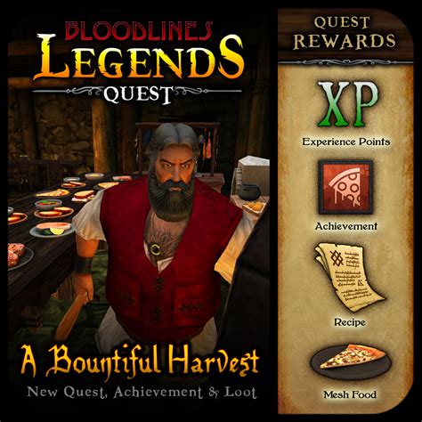 Bloodlines Blog Archive New Legends Quest A Bountiful Harvest