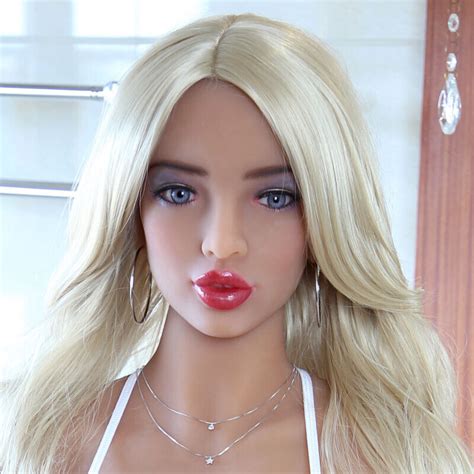 real sex doll head tpe sexy big lips oral sex love toy heads for men masturbator ebay
