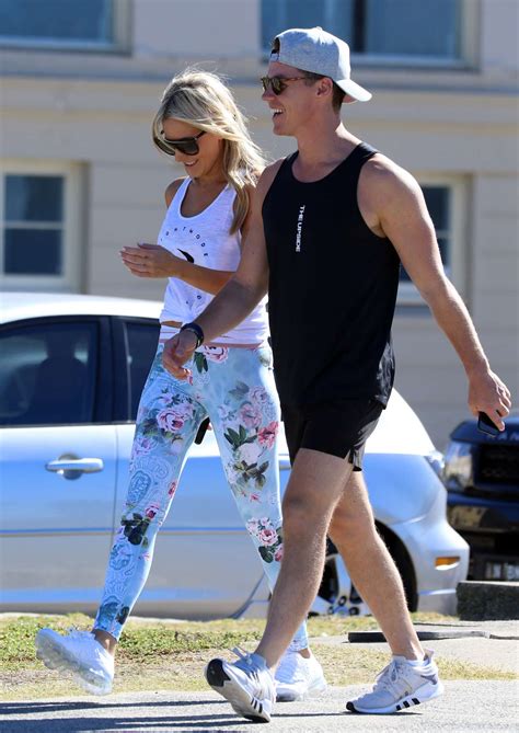 Roxy Jacenko With Her Husband Oliver Curtis At Bondi Beach Gotceleb