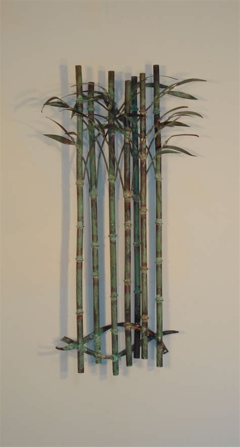 15 Inspirations Bamboo Metal Wall Art