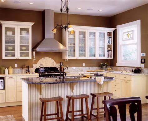 Kitchen Wall Color Ideas With White Cabinets Papanc