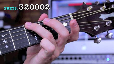 Gmaj Guitar Chord Lesson Open Position Youtube