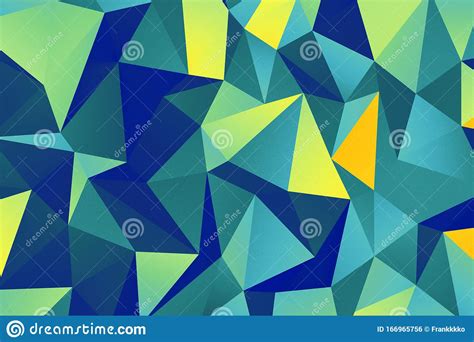 Red Triangle Polygons Background Stock Photography